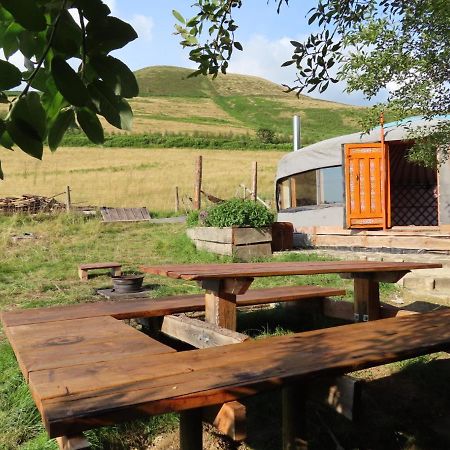 Fire Yurt Otel Machynlleth Dış mekan fotoğraf