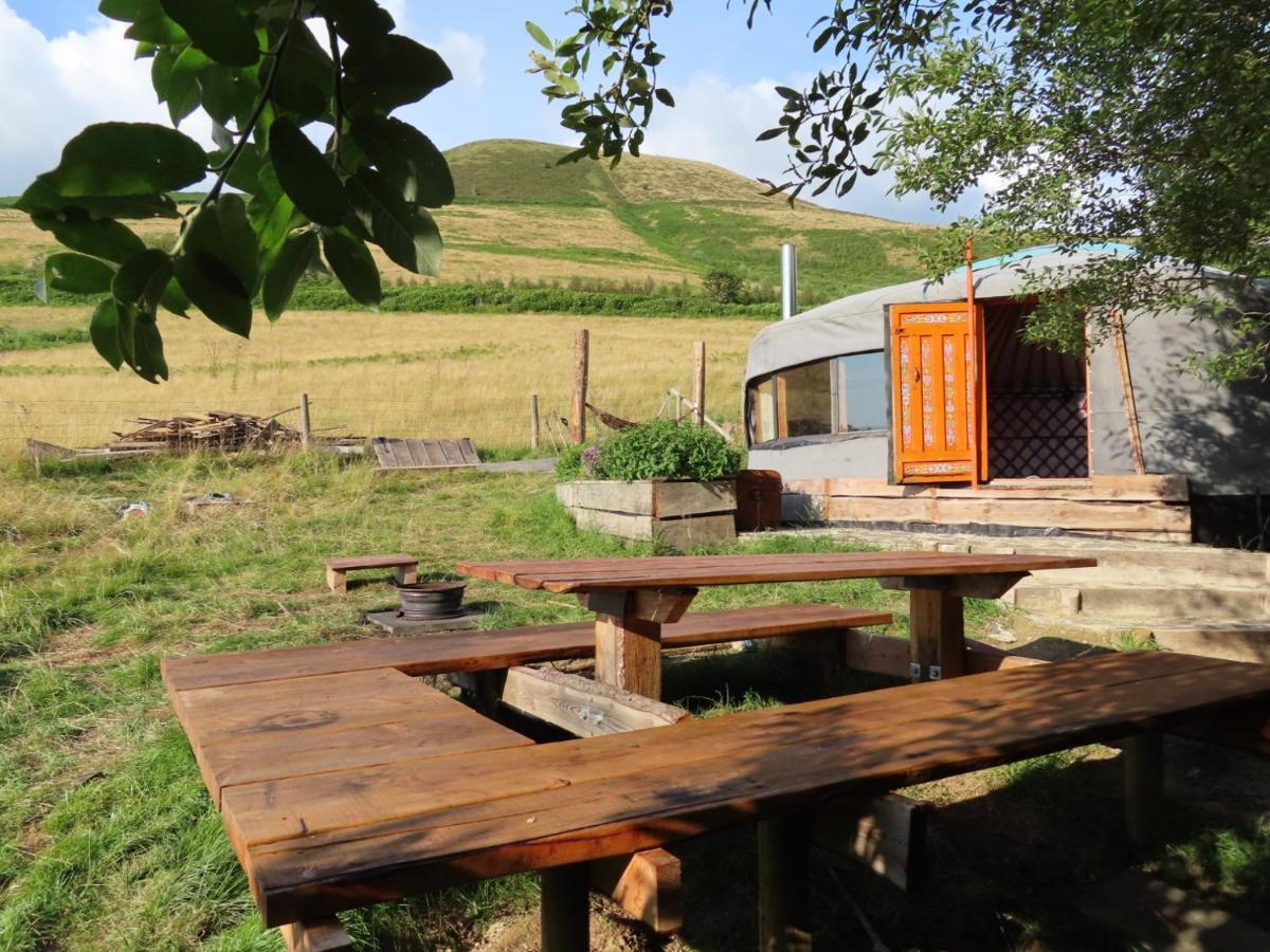 Fire Yurt Otel Machynlleth Dış mekan fotoğraf