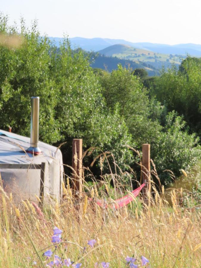 Fire Yurt Otel Machynlleth Dış mekan fotoğraf